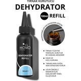 Momo Professional 100 ml Dehydrator Yedek Dolum Şişesi, Refill, Tırnak Kurutucu - Şeffaf
