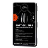 Momo Professional 500 Adet Küt Tırnak Soft Gel Tips