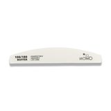 Momo Professional Buffer 100/180 Beyaz Yarım Ay Tırnak Üstü Törpü