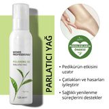 Momo Professional Çay Ağacı Özlü El ve Ayak Cilası Moleküler Pedikür ve Manikür 125 ml Parlatıcı Yağı