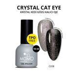 Momo Professional CE08 10 ml Kristal Kedi Gözü Kalıcı Oje