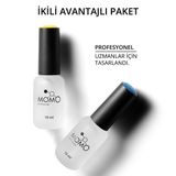 Momo Professional Dehydrator ve Primer 10 ml Kalıcı Oje Hazırlık Seti