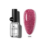 MOMO professional Disco Kalıcı Oje, D006, Çingene Pembesi, Reflective Flash Gel Polish, 10 ml