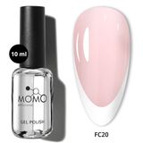 Momo Professional French Cover Rubber Base Coat FC20 Sütlü Pembe 10 ml Kalıcı Oje