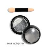 Momo Professional Holografik Clear 0.2 gr İnci Tozu