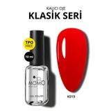 Momo Professional K019 Koyu Kırmızı 10 ml Kalıcı Oje