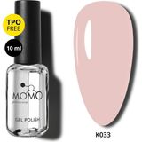 Momo Professional K033 Pembe Bej 10 ml Kalıcı Oje