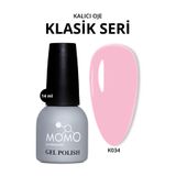 Momo Professional K034 Pudra Pembe 14 ml Kalıcı Oje