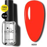 Momo Professional K059 Canlı Nar Çiçeği 10 ml Kalıcı Oje
