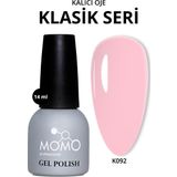 Momo Professional K092 Pudra Pembe 14 ml Kalıcı Oje