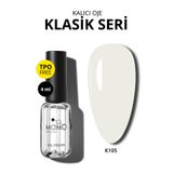 Momo Professional K105 Kırık Beyaz 4 ml Kalıcı Oje