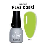 Momo Professional K112 Fıstık Yeşili 14 ml Kalıcı Oje