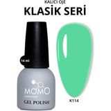Momo Professional K114 Moda İkonu Yeşili 14 ml Kalıcı Oje