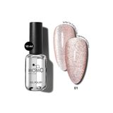 MOMO professional Kalıcı Oje Flash Cat Eye No.1. 10 ml