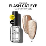 MOMO professional Kalıcı Oje Flash Cat Eye No.2, 10 ml