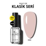 MOMO professional Kalıcı Oje K060, Klasik Nude, 10 ml