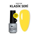 MOMO professional Kalıcı Oje K065, Sarı, 4 ml, TPO- FREE