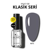 MOMO professional Kalıcı Oje K073 Koyu Füme 10 ml