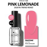 MOMO professional Kalıcı oje Pantone Pink Lemonade, pastel pembe, 10 ml