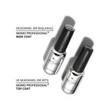 MOMO professional Kalıcı Oje Protez Tırnak, Base Coat Top Coat, 2'li Set