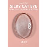 MOMO professional Korean Cat Eye, Silky Cat Eye, Kedi Gözü Oje, SC07 Gül Kurusu, 10 ml