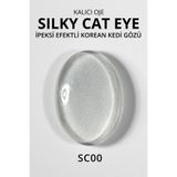MOMO professional Korean Silky Cat Eye Gel Polish, Kedi Gözü Kalıcı Oje, SC00 Silky Cat Eye Clear, 10 ml