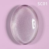 Momo Professional Korean Silky Cat Eye, Kedi Gözü Oje, SC01 Lila, 10 ml