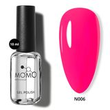 Momo Professional N006 Neon Pembe 10 ml Kalıcı Oje