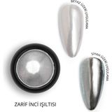 Momo Professional Nail Art No: 01 Kalıcı Oje Tırnak Süsleme Ayna Efektli İnci Tozu
