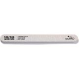 Momo Professional Protez Tırnak Kağıt Törpü, 100/180 Düz Oval Gri Tırnak Törpüsü