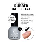 Momo Professional Rubber Base Coat 9 ml Kalıcı Oje