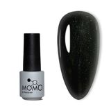 Momo Professional S016 Hafif Simli Siyah 4 ml Kalıcı Oje