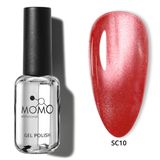 Momo Professional Silky Cat Eye SC10 Kırmızı 10 ml Kalıcı Oje
