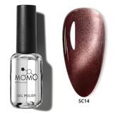 Momo Professional Silky Cat Eye SC14 Zarif Bordo 10 ml Kalıcı Oje