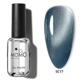 Momo Professional Silky Cat Eye SC17 Mavi 10 ml Kalıcı Oje