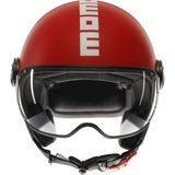 Momodesign Fgtr Classic Candy Matt Red White Açık Kask - Renkli - XS