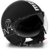 Momodesign Fgtr Evo Mono Matt Black White Açık Kask - XS - Renkli