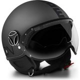 Momodesign Fgtr Evo Mono Titanium Frost Black Açık Kask - XS - Renkli