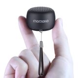 MOMOHO En Küçük Mini Bluetooth Hoparlör BTS0011 Kablosuz Küçük Bluetooth Hoparlör, Ev/Dış Mekan/Seyahat için Taşınabilir Hoparlörler, Şarj Edilebilir, iPhone Samsung ile Uyumlu (Siyah)