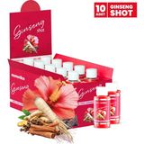 Momordica Ginseng Shot Süper Gıda Kompleksi 10 Adet Ginseng ve Hibisküs İçeren Doğal Formül - 50 ml