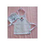 moms and babies Çocuk Mutfak Ve Etkinlik Önlüğü Su Tutmaz Kumaş Isme Özel 1 - 12 Yaş 31272