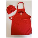 moms and babies Cupcake Cup Kek temalı Çocuk Mutfak Ve Etkinlik Ana Okulu Önlüğü İsme Özel Nakış Desenli 0- 14 Yaş 2912242243
