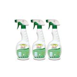 Mom's Green 3'lü Set Organik Sirkeli Kir ve Kireç Sökücü Sprey Limon (3 x 750 ml)