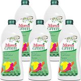 Mom's Green 5'li Set Bitkisel Çamaşır Suyu - Beyaz Çiçekler Eco (5 adet x 750 ml)
