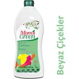 Mom's Green Bitkisel Çamaşır Suyu 750 ml Beyaz Çiçekler Ferah Koku ile Doğal Temizlik