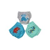 Mom's Lab Bebek Desenli Tuvalet Alıştırma Külot 3 'Lü;Çok Renkli 1-2 Yaş