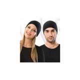 Mom's Lab D061 Unısex Termal Bere;Siyah Standart