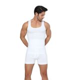 Mom's Lab Erkek Beyaz Korse Atlet;Beyaz L/Xl