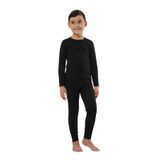Mom's Lab Erkek Çocuk Termal Alt Üst Içlik Takım;Siyah 5-7 Yaş