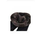Mom's Lab Kadın Siyah İçi Peluşlu Kışlık Termal Tayt;Siyah S/M